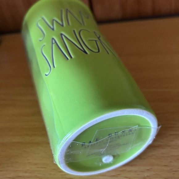 NEW RAE DUNN Swamp Sangria Ceramic Travel Tumbler with LID - Picture 5 of 6